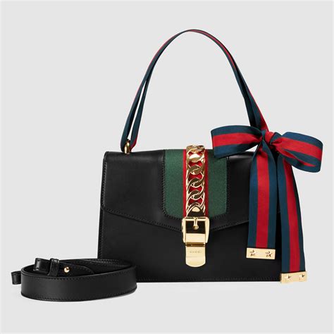 gucci sylvie leather shoulder bag.